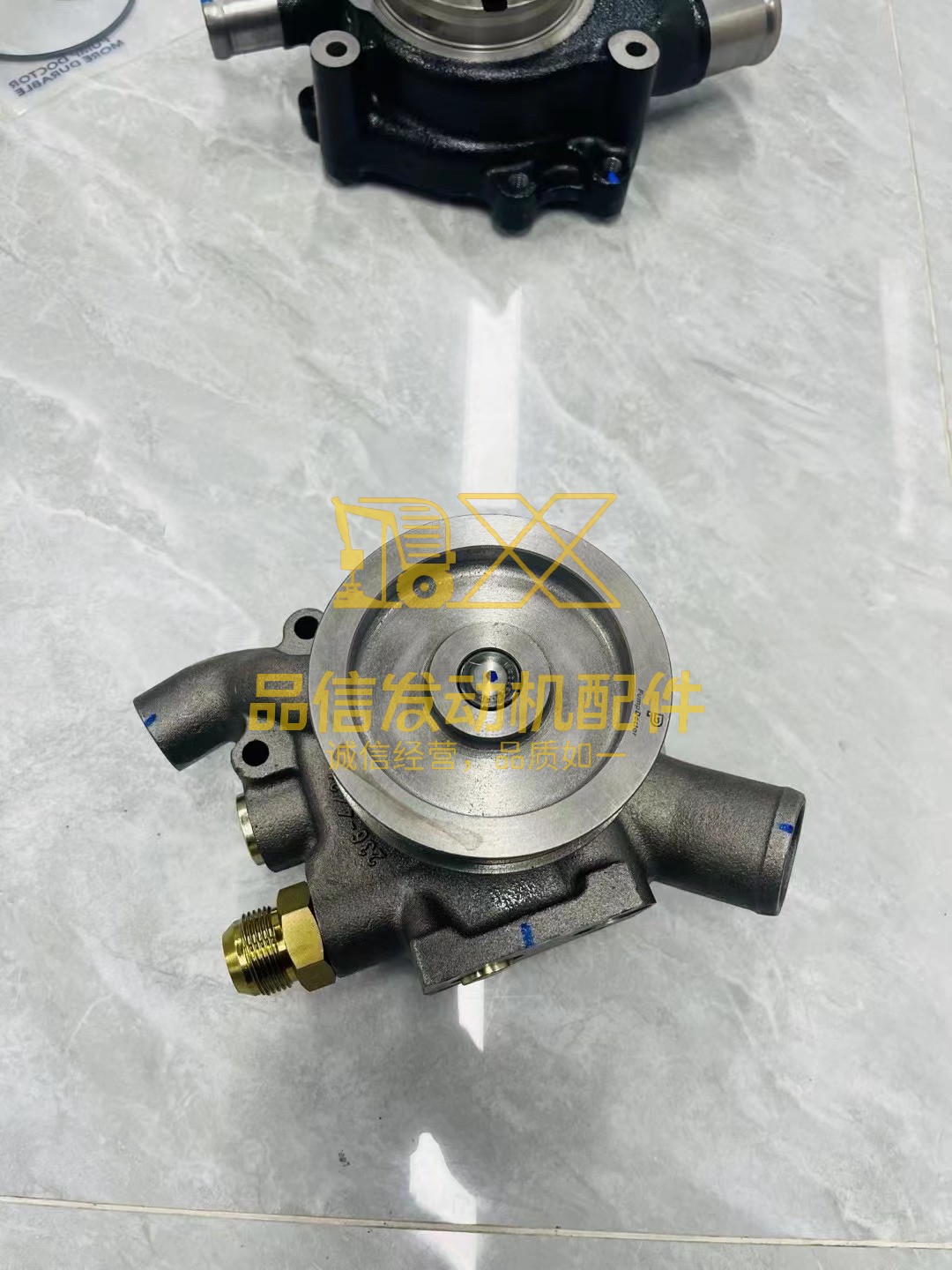 Water Pump 161MM Dual Hole 352-2138 YF-CAT025 107-7701 4W-0253 for Caterpillar CAT C7(NEW) Engine E324D E325D E329D Excavator