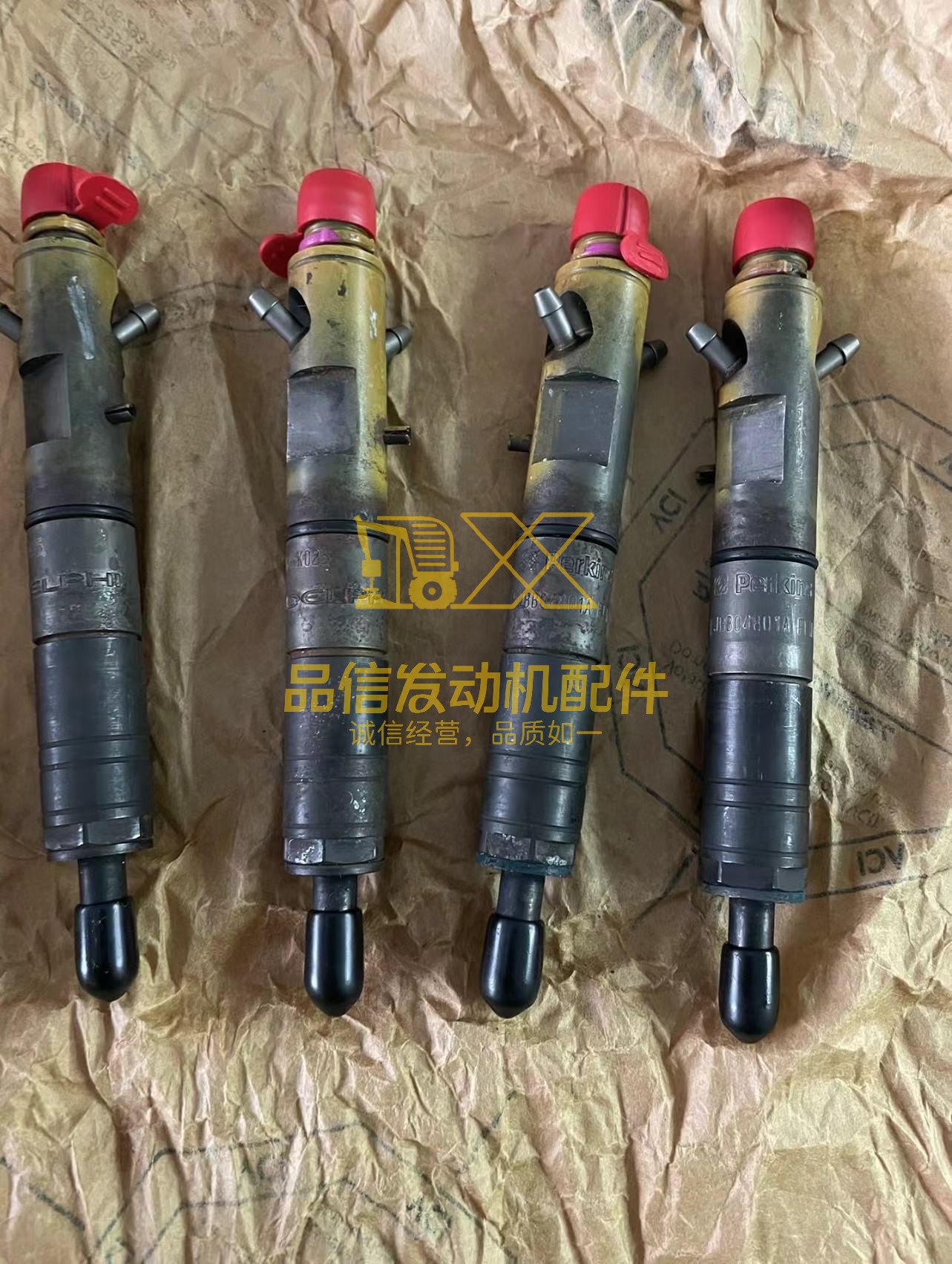 6 PCS Fuel Injector 454-5091 Caterpillar CAT Engine C7.1