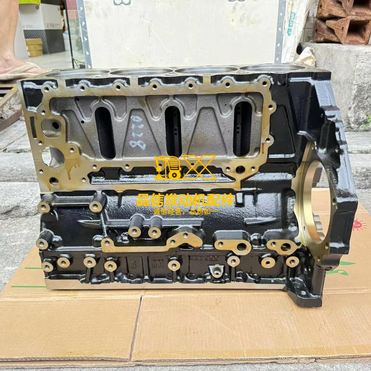 Blocco cilindri 4HK1 per gruppo motore isuzu 8982045280 8980054431 nel blocco cilindri motore