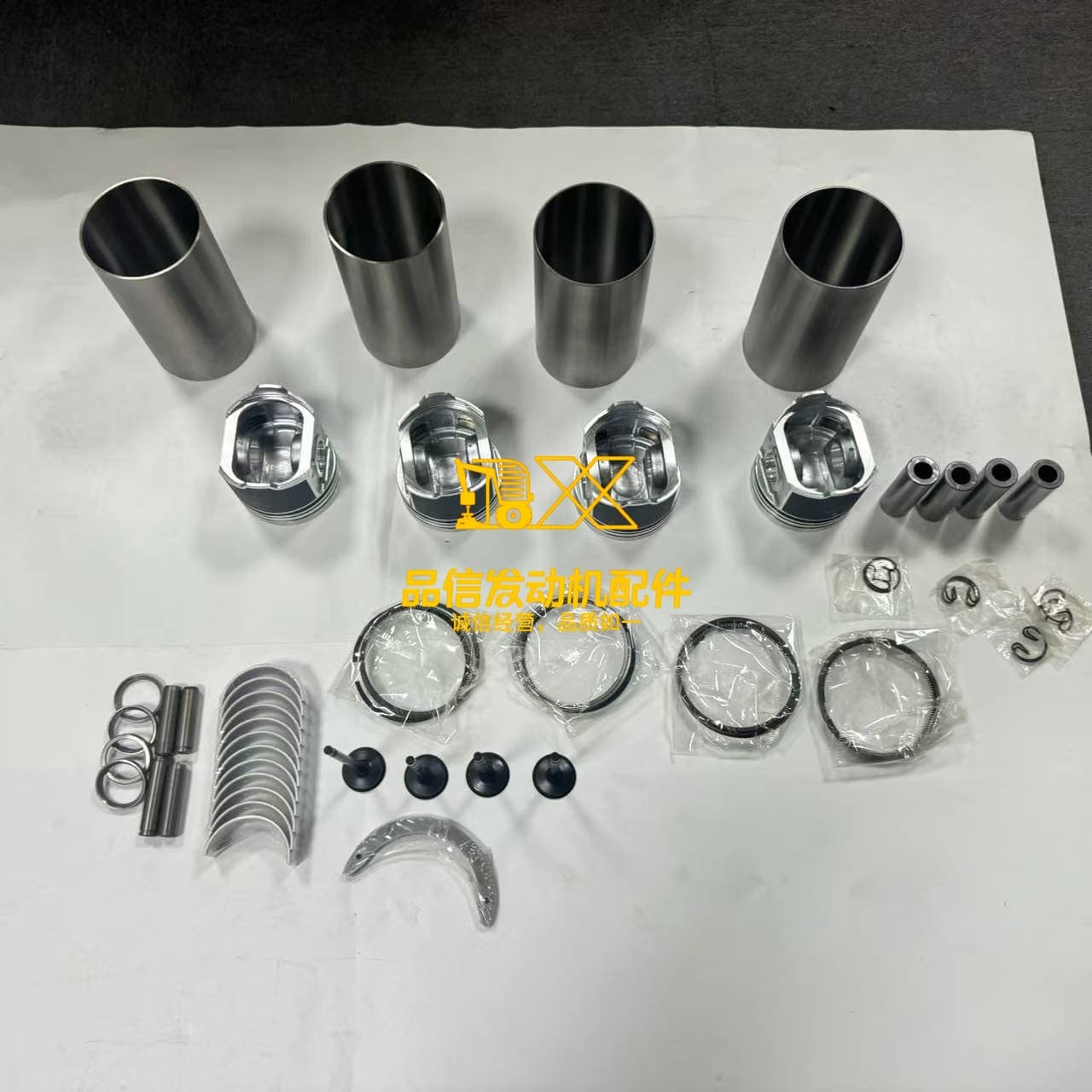 Overhaul Rebuild Kit for Kubota V2403 V2403-M-DI-TE2B Engine Bobcat E42 E45 E50 E55 Excavator T180 S205 S530 AR522 T110 Skid Steer Loaders