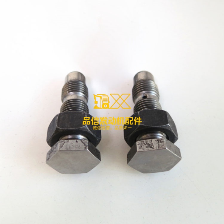 New 2PCS 3080759 Hexagonal Fixed Bolt Screw for Cummins