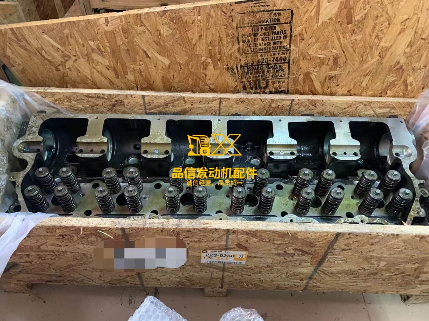 Generator Excavator Diesel Engine Parts C15 C18 Cylinder Head for Caterpillar 223-7263