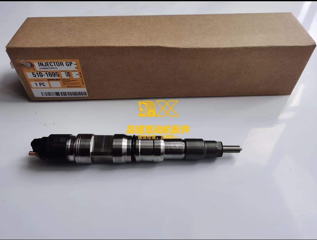 1X Fuel Injector 0445120927 for Caterpillar CAT C9.3 Engine 336