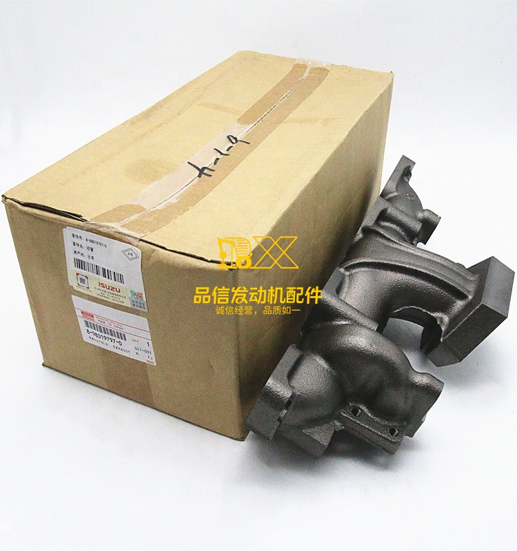 Genuine Japan Original Hot Sale Other Auto Parts 4JJ1 8980197970 8-98019797-0 Exhaust Manifold