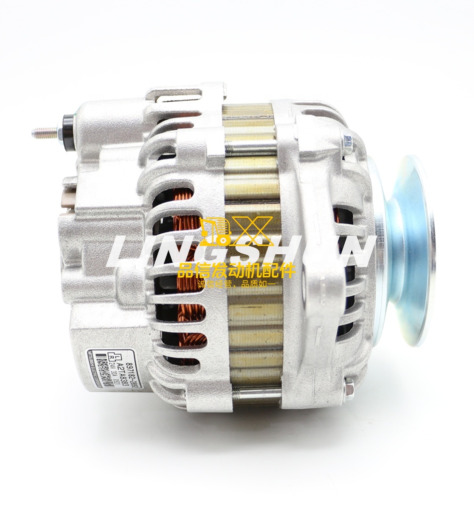 Genuine Original Parts 4JB1 4LE1 4LE2 4JG1 4JG2 24V 30A 8-97182289-3 8971822893 GENERATOR ASM