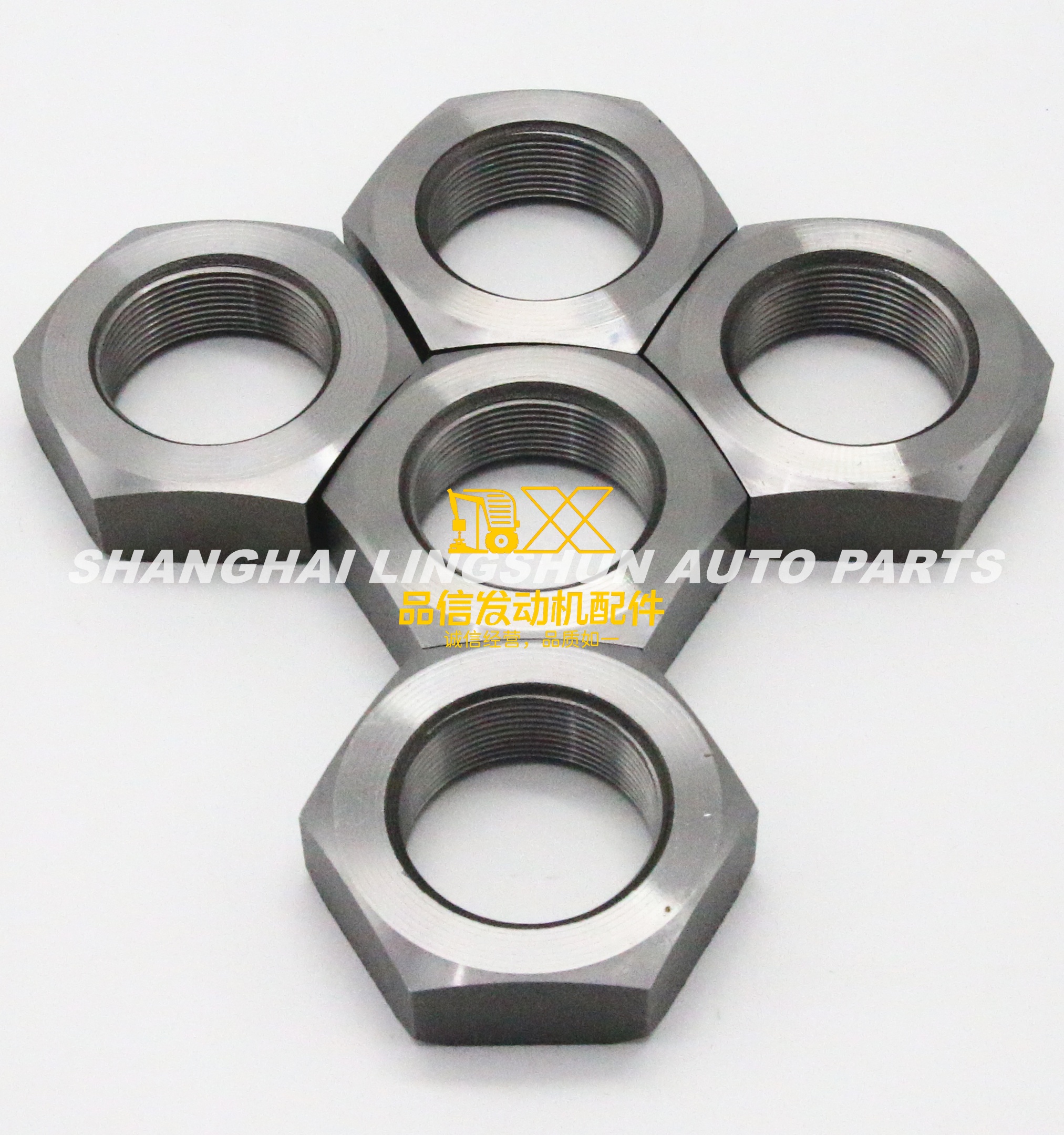 Genuine Original Auto Parts Crankshaft Front Nut 9098401071 9-09840107-1 Starting Handle Nut
