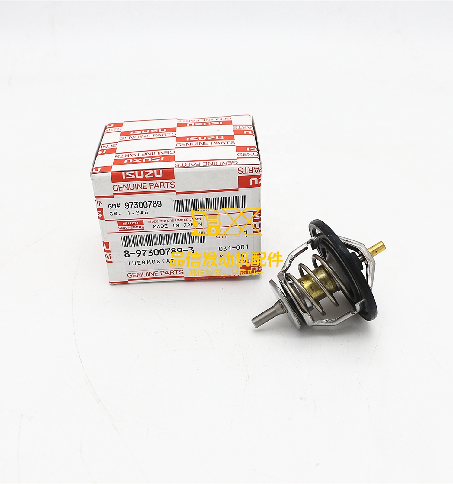 Genuine Original Parts NPR 4HK1G3  NLR NMR NJR 82C  8-97300789-3 8973007893 Thermostat