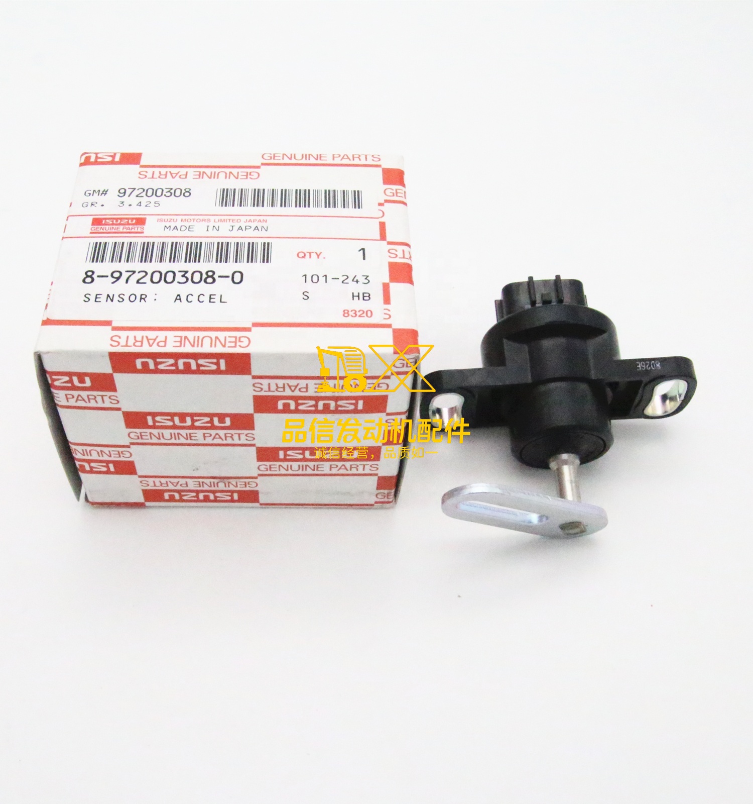 Genuine Original Auto Parts 6WF1 FVR CXZ81 CXZ518972003080 8-97200308-0 Throttle Body Sensor