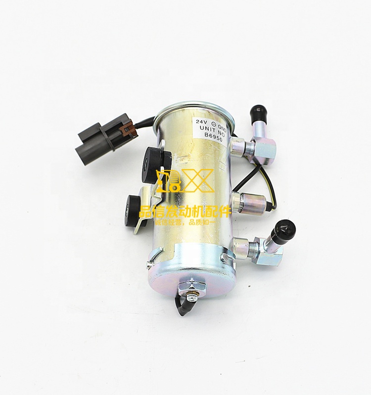 6HK1 4HK1 24V B6950 8980093972 8-98009397-2 8975153011 8-97515301-1 Electric Fuel Pump Assembly