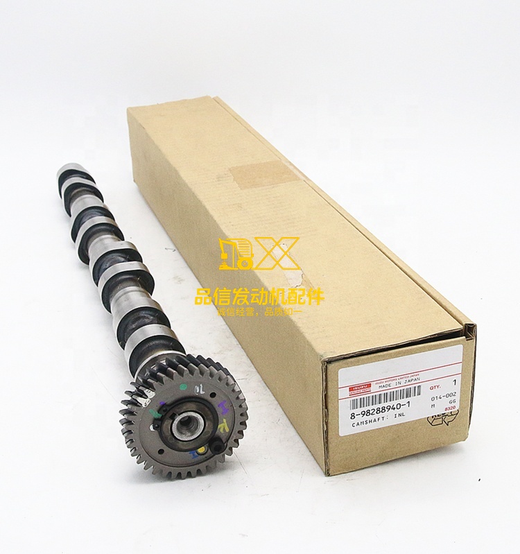 Genuine Original Auto Parts 4LE2  4JJ1 CX130B NHR NNR NPR 8-98003129-0 8-98288940-1 Camshaft