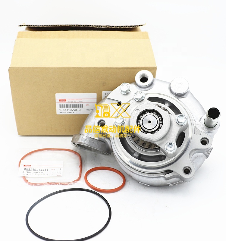 Genuine Original Parts  6WG1 8980197410 1873109980 1873108720 8980463660 Diesel Engine  Water Pump