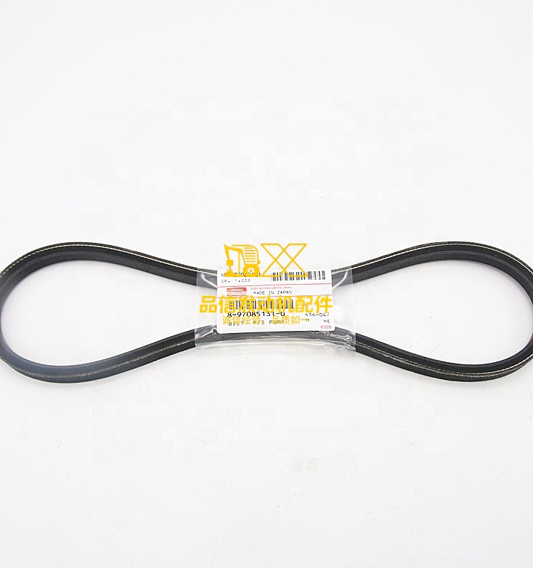 Genuine Original Auto Parts 4JB1 4JG2 NKR55 NHR NKR NLR 8-97085131-0 8970851310 Power Steering Belt