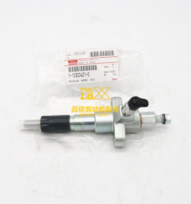 Genuine Original Auto Parts 6BG1TRP 1-15300421-0 1153004210 Common Rail Fuel Injector Nozzle Assy