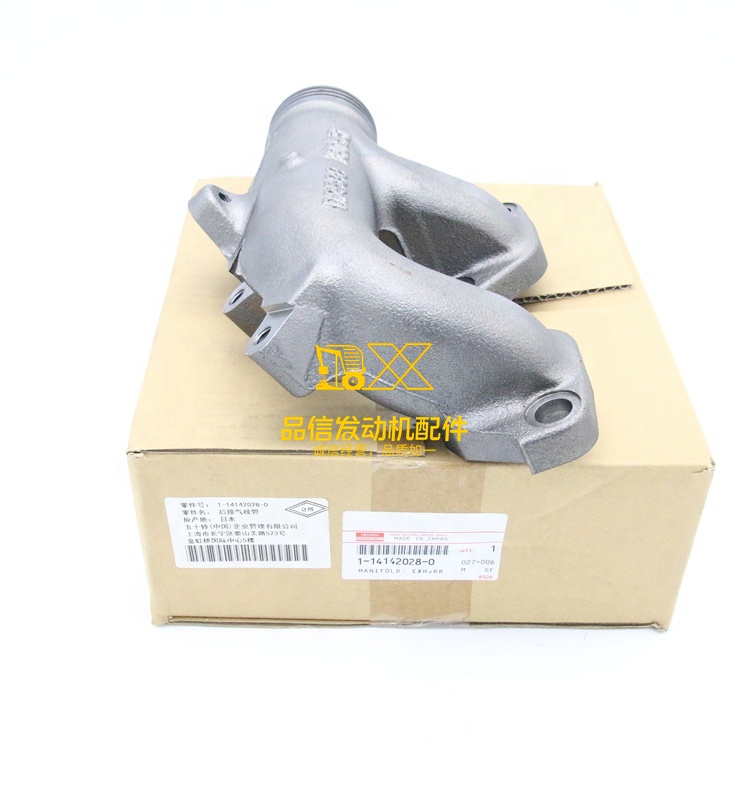Genuine Japan Original Quality Other Auto Parts 6HK1 1-14142028-0 1141420280 EXHAUST MANIFOLD