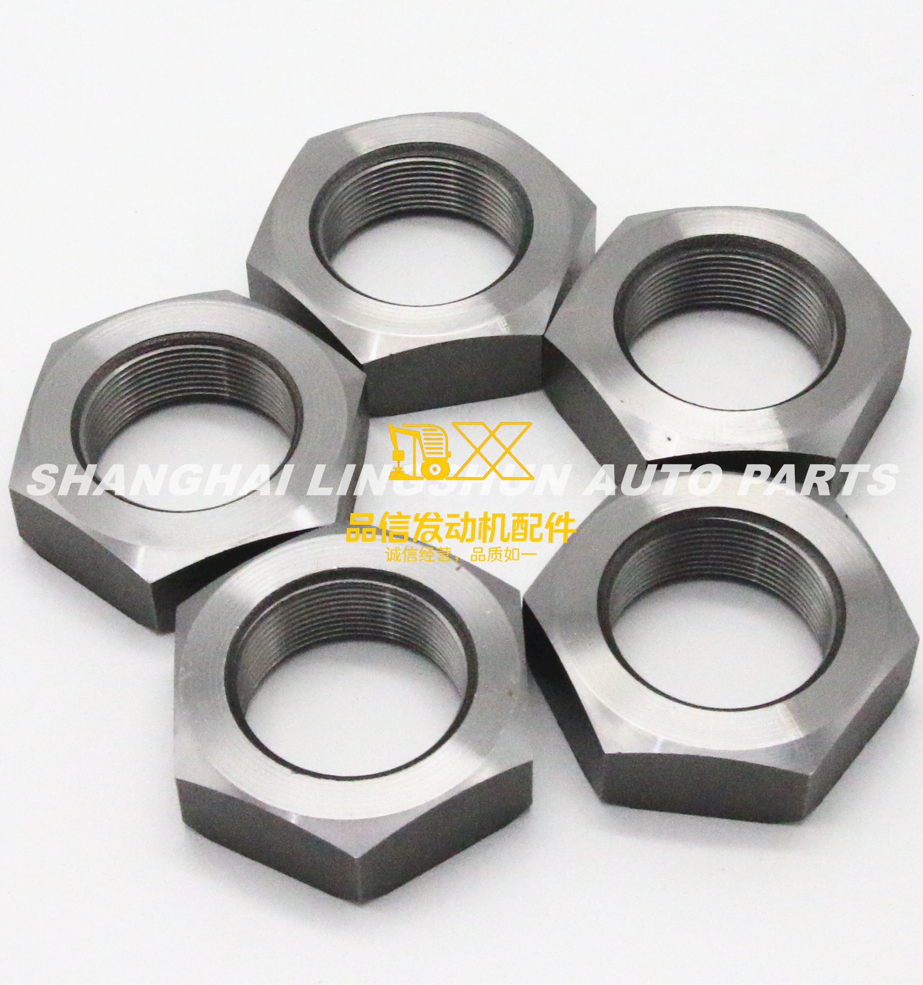 Genuine Original Auto Parts Crankshaft Front Nut 9098401071 9-09840107-1 Starting Handle Nut