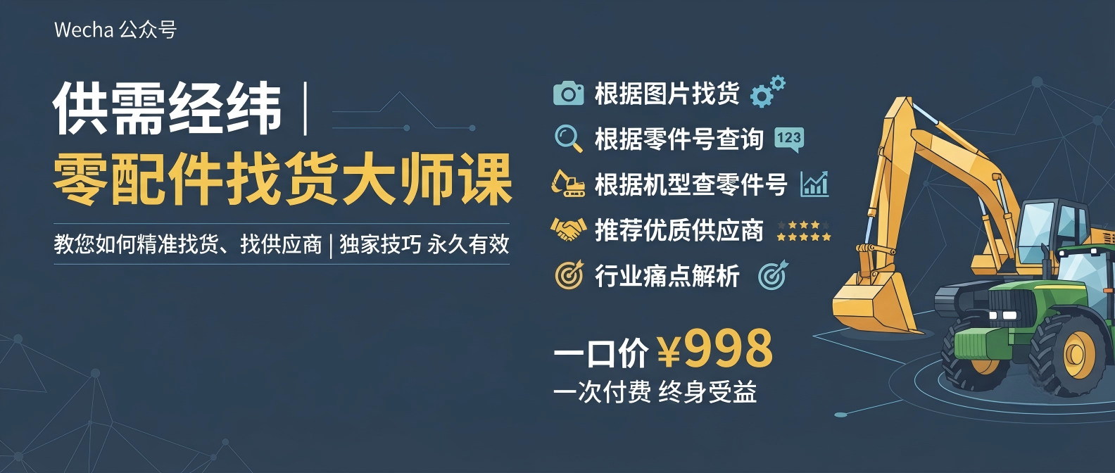 供需经纬 · 教授如何找货、找供应商