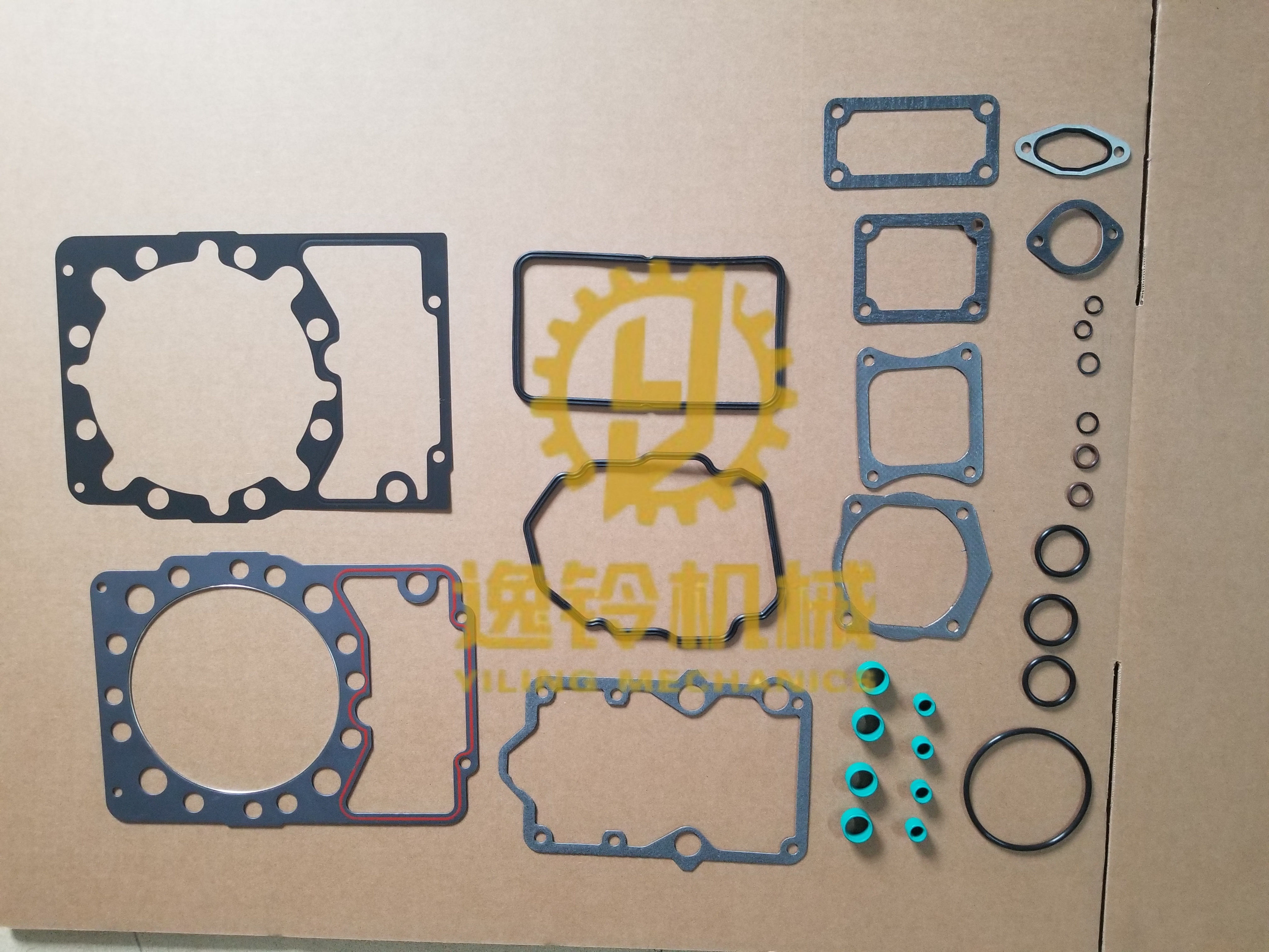 3508 3512 3516 458-3417 Engine Single Cylinder Head Gasket Kit for CATERPILLAR
