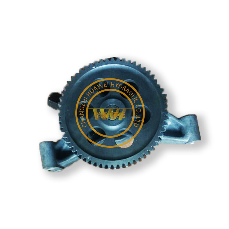 Construction Machinery Parts Hydraulic Parts Oil Pump ME074345 for Bulldozer 6D14