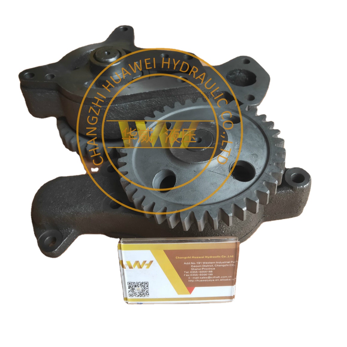 Construction Machinery Parts Excavator Hydraulic Pump Oil Pump Ass'y 6136-51-1002 for PC200-1