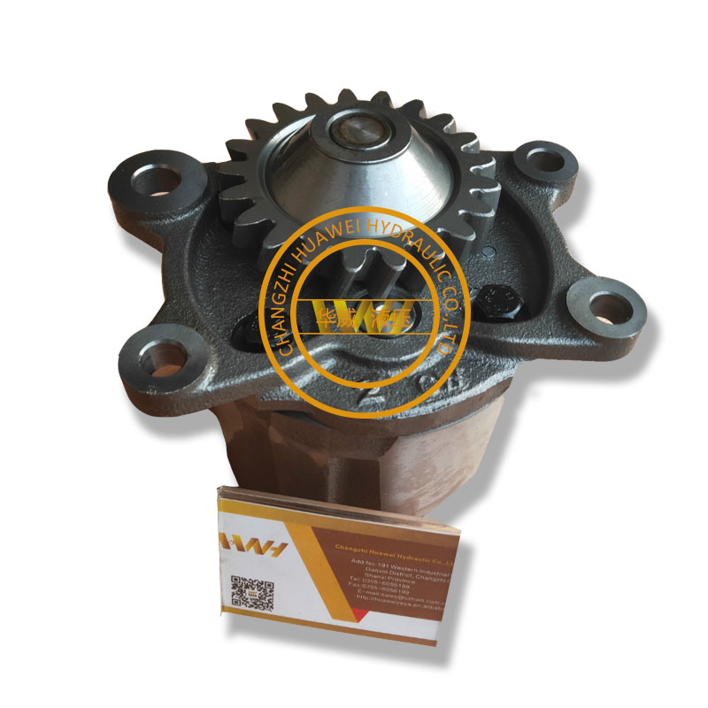 Hydraulic Gear Pump Oil Pump Ass'y 6150-51-1004  for Bulldozer D60A-8