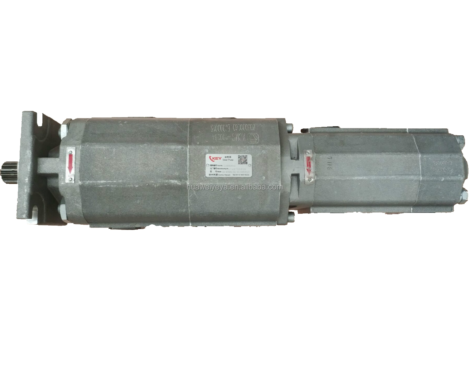 Gear Pump 803000260,  CB-KPH80/80/40/08B1F1J1 for  Xcmg Crane