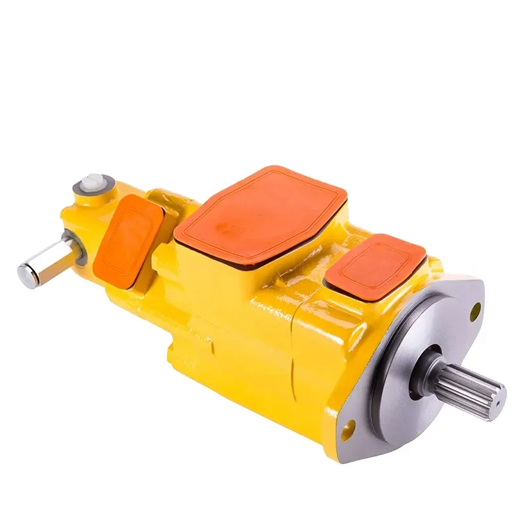 6E6659 Hydraulic Triple Vane Pump with Relief Valve for Caterpillar Wheel Loader 950F Machinery Engines & Parts