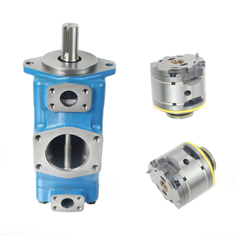 Pump for 9T6123 Hydraulic Oil Double Vane Pump 4535VQ Vickers WHEEL SCRAPER 623E 627E for CAT