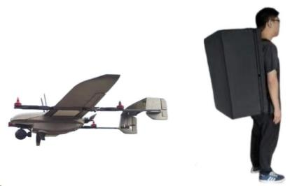 GX101H Portable VTOL Backpack Drone - Rugged, Rapid Deployment UAV