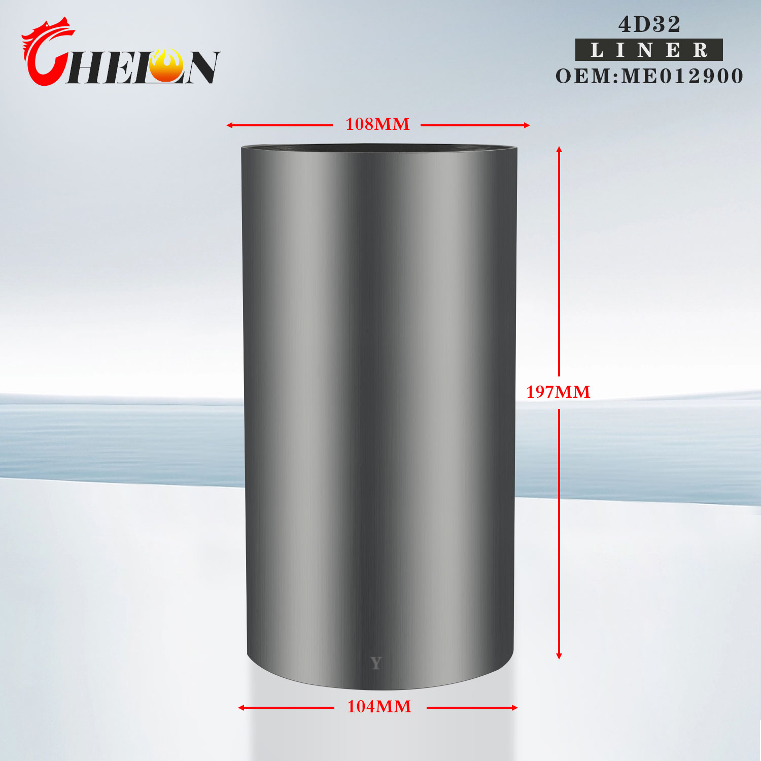 Mitsubishi 4D32 Engine Cylinder Liner & Cylinder Sleeves Manufacturers – Me012900