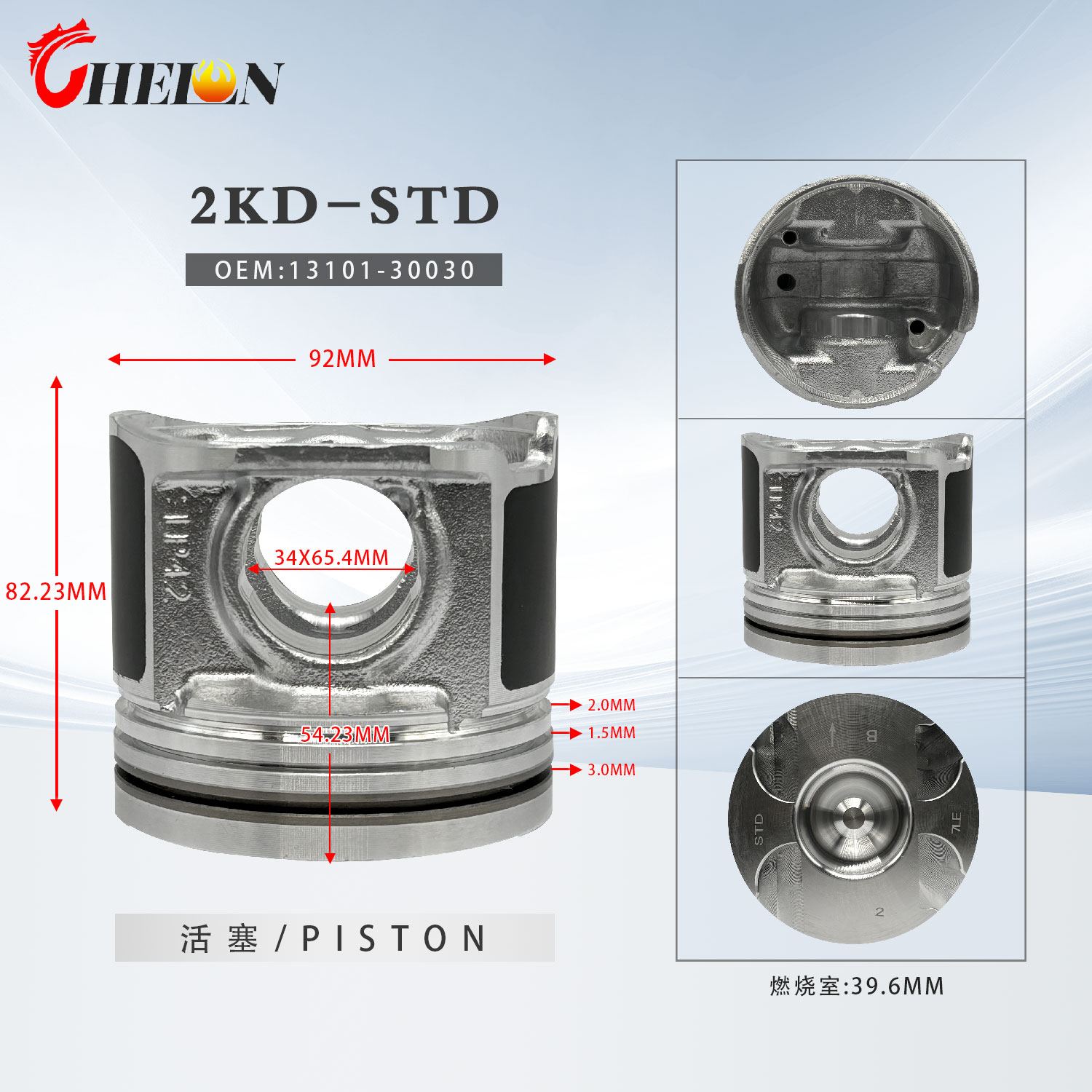 13101-30030 PISTON SUB-ASSY 1310130030