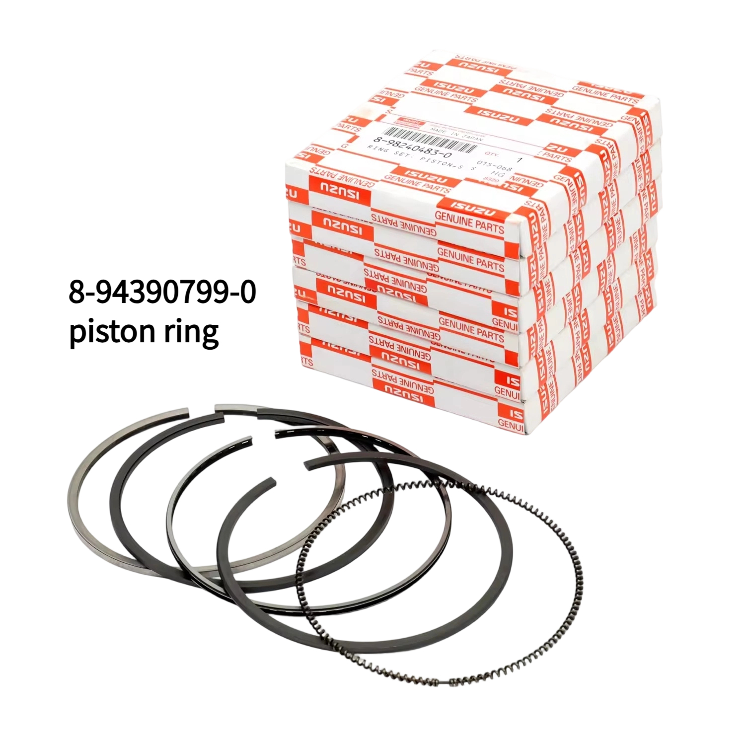 Piston Ring 8943907990 for Isuzu 6HH1 Engine Replacement