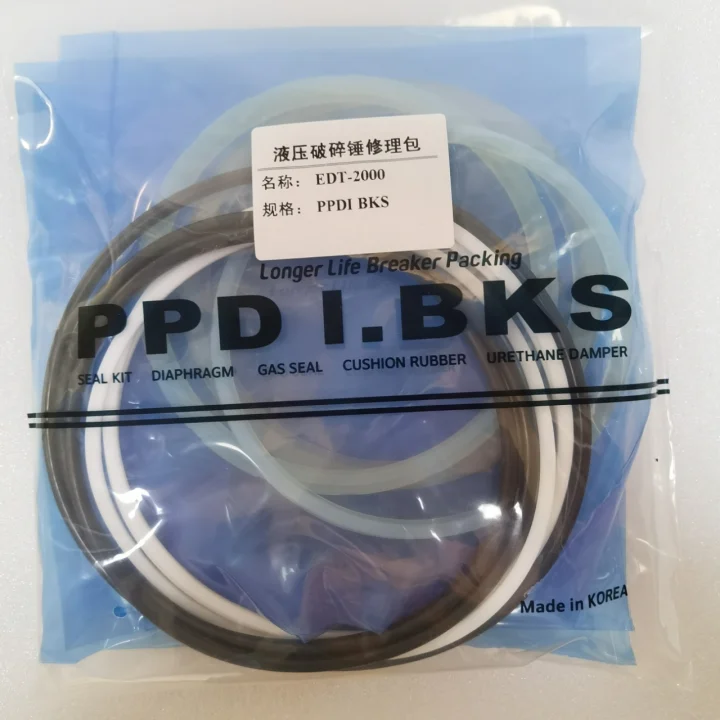 Reliable Replacement Supplier for EDT-2000 Hydraulic Breaker Seal Kit