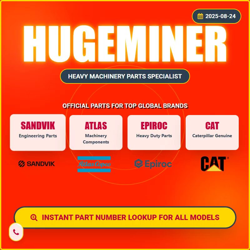 Factory Direct 56040819 560 408 19 560.408.19 560-408-19 Air Cleaner Assembly for Sandvik Ranger and Pantera Drill Rigs - Hugeminer OEM Alternative Spare Parts