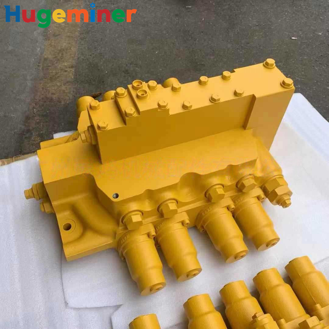 United States Hydraulics PC1250-8 Main Control Valve Assembly Distributor - 709-14-94001, 709-15-94000 - Shandong Jufengyuan Heavy Machinery Parts, August 30, 2025