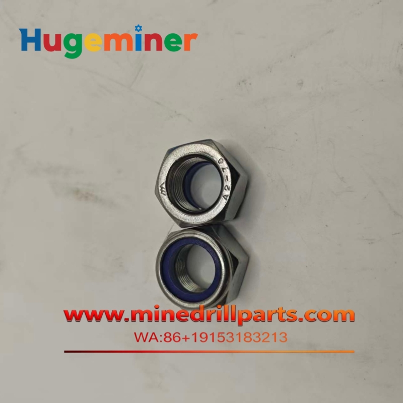 Dado Sandvik C190001119 C190001119 di ricambio OEM diretto in fabbrica per impianti di perforazione Sandvik e caricatori con guida a sinistra – Parti affidabili da Hugeminer