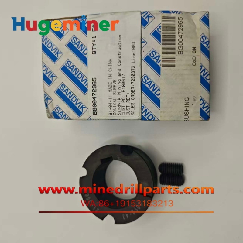 Hugeminer Factory Direct OEM Alternative BG00472965 Fitting for Sandvik Mining Equipment