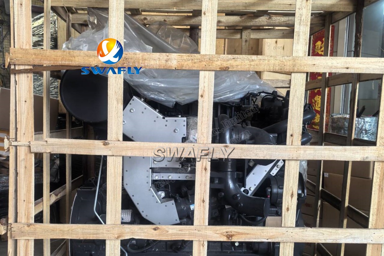 Boost Your Excavator’s Performance with a Brand-New Komatsu SAA6D140E-5 Engine!