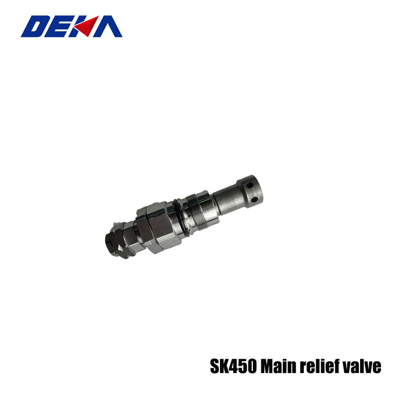 Power Parts Heavy Equipment  EXCAVATOR  hydraulic piston pump spare part  SK450  Main relief valve for hydraulic pump