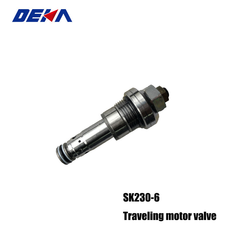 Power Parts Heavy Equipment EXCAVATOR hydraulic piston pump spare part SK230-6 Traveling motor valve final driver motor