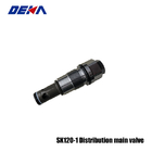 Heavy Equipment EXCAVATOR  hydraulic piston pump spare part  SK120-1 Distribution main valve for hydraulic pump