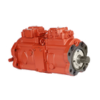 Red Excavator Hydraulic Pump System , R215-7 Kawasaki Hydraulic Pump K3v112dt