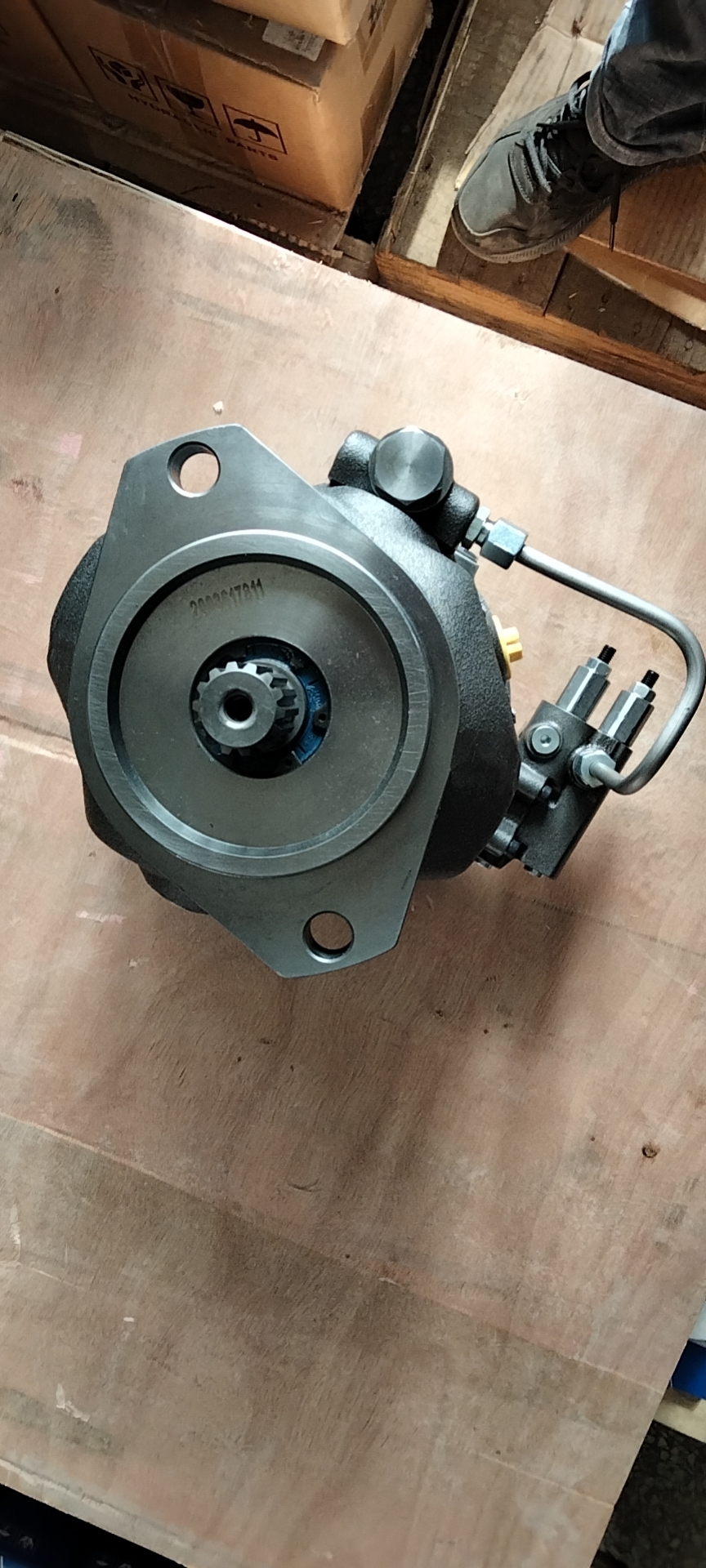 Carter Backhoe Loader 430D Fan Pump 244-2228, 2442228