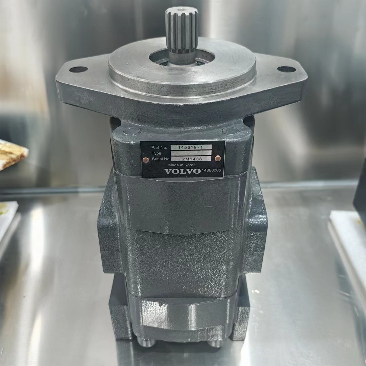 Volvo 360.460 Excavator Hydraulic Pump Gear Fan Pump