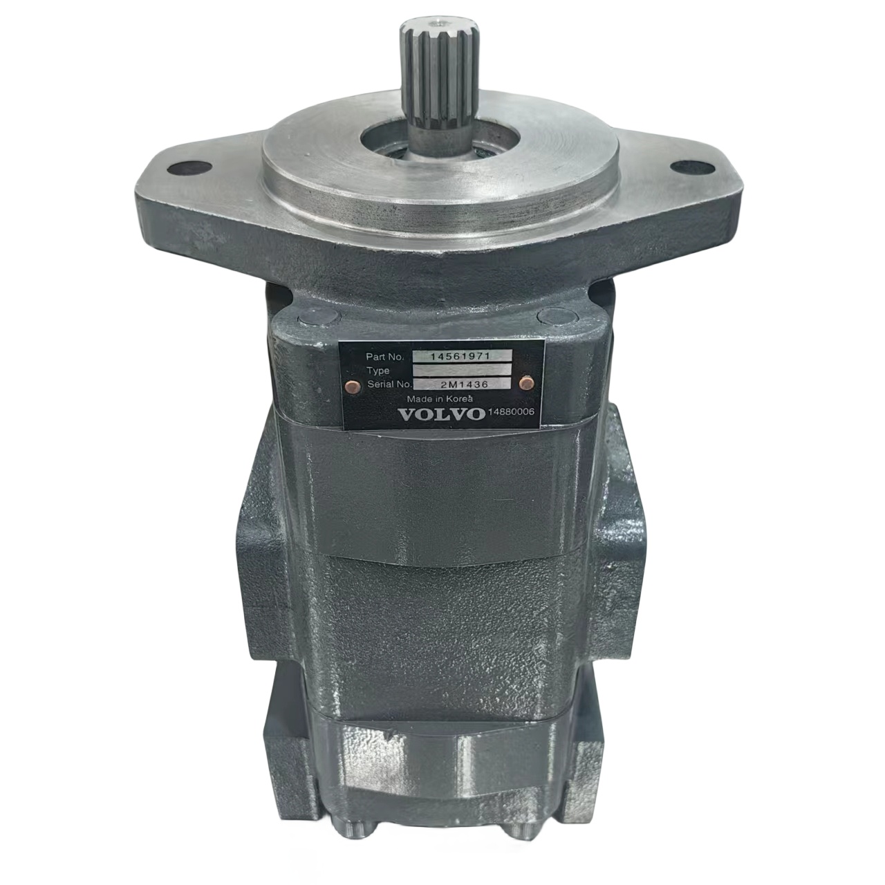 Volvo 360.460 Excavator Hydraulic Pump Gear Fan Pump